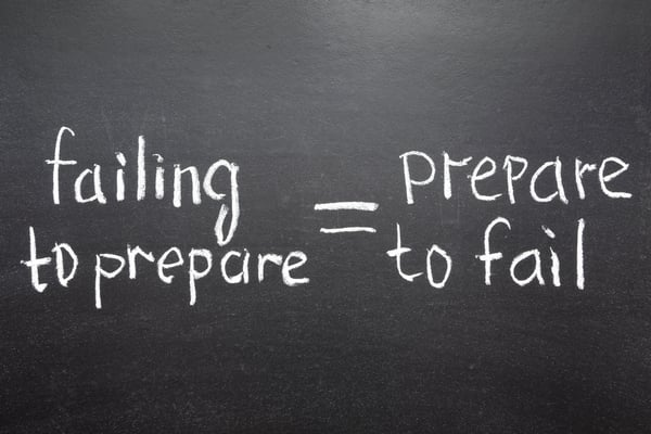 Failing to prepare = prepare to fail when it comes to B2B PR